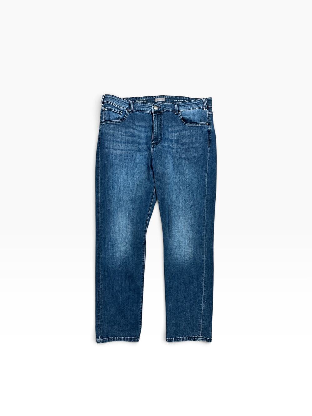DL1961 Russell Slim Straight Jeans Fuel Blue — Size 40x30
